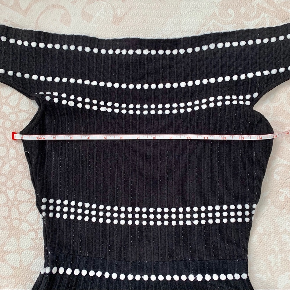 Adelyn Rae Bella Sweater Knit Off Shoulder Dress - Picture 9 of 11